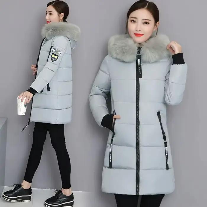 Parka à capuche pour femme