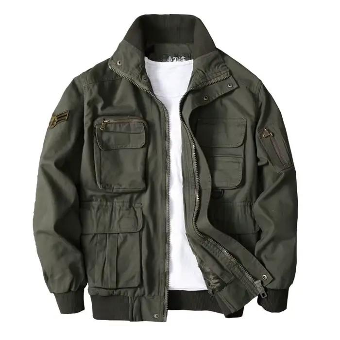 Manteau tactique de Camouflage à manches longues pour hommes