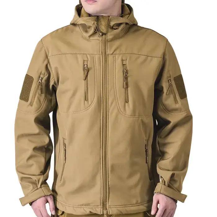 Veste tactique en peau de requin pour homme