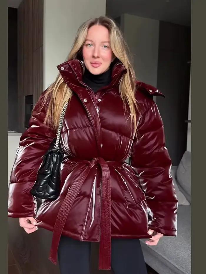 Veste à capuche décontractée pour femme