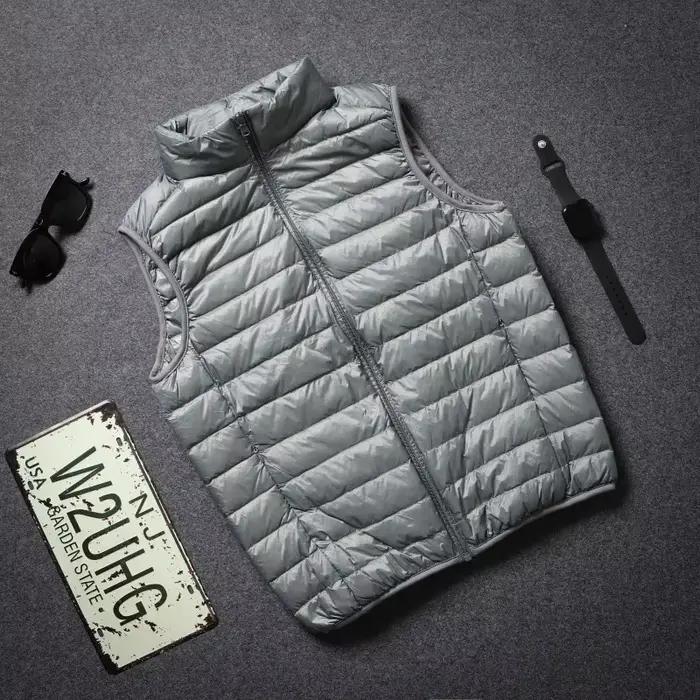 Veste bouffante sans manches pour hommes