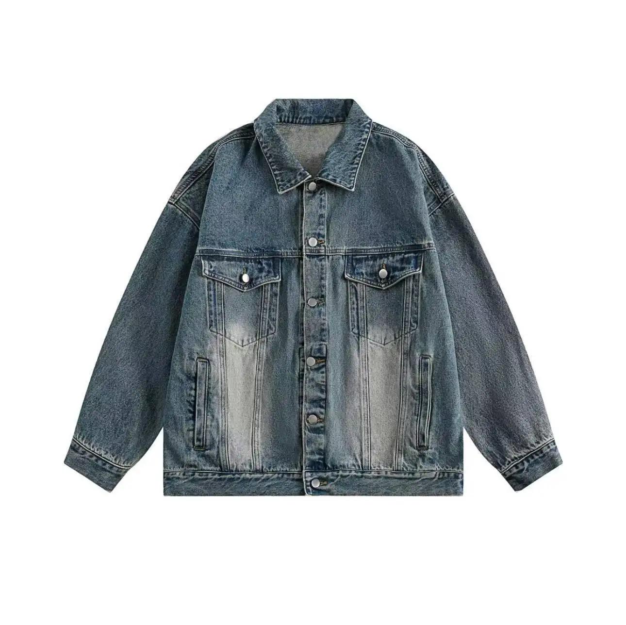 Nouvelle veste en jean rétro printemps-automne 2026 – Tendance décontractée et mode simple