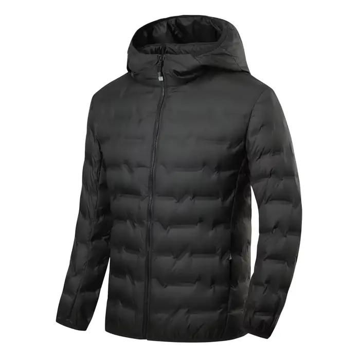 Veste d'hiver pour homme JNLN, en duvet de canard, légère, fine, rembourrée, pour la randonnée, le c