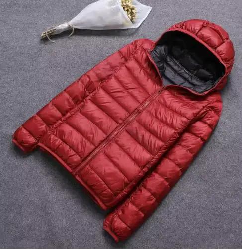 SEDUTMO hiver canard vers le bas manteau femmes à capuche deux côtés porter vestes Ultra léger mante