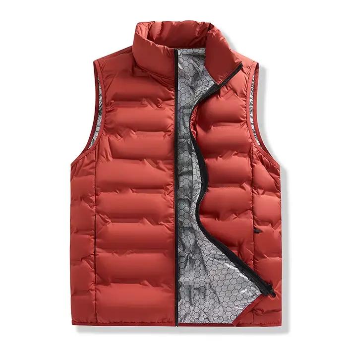 Hiver gilet sans manches vestes chaud imperméable ultraléger bouffant gilet pour femmes décontracté