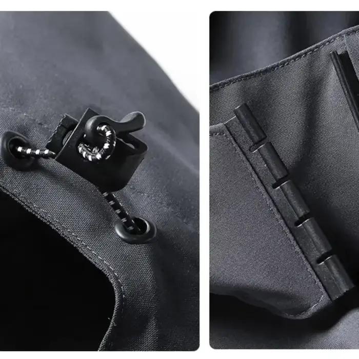 Veste d'extérieur pour femmes, coupe-vent imperméable à capuche, fermeture éclair, randonnée, escala