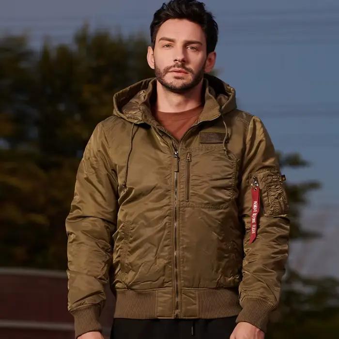 Veste d'Hiver Très Élégante pour Homme, Imperméable, Coupe-vent, Épaisse, Rembourrée