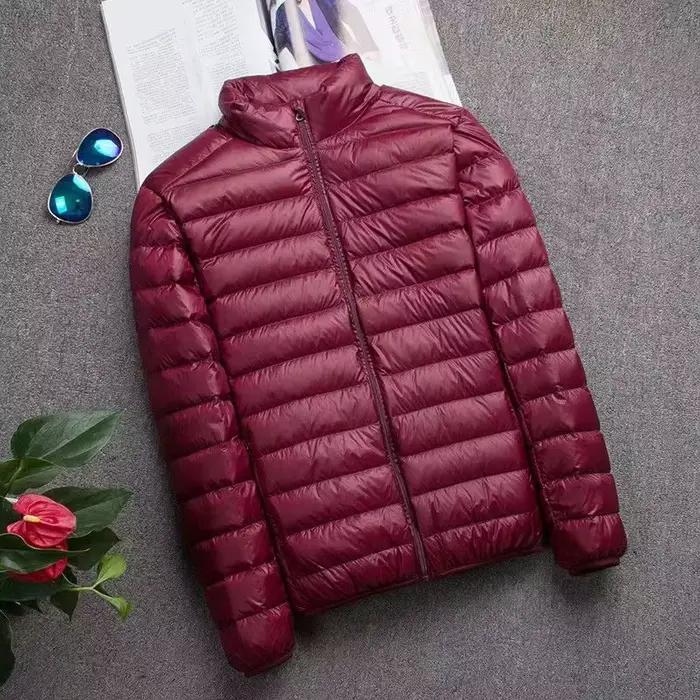0-10 ℃ Veste d'hiver pour hommes, doudoune de canard Ultra légère, Portable, à capuche, plume, Par