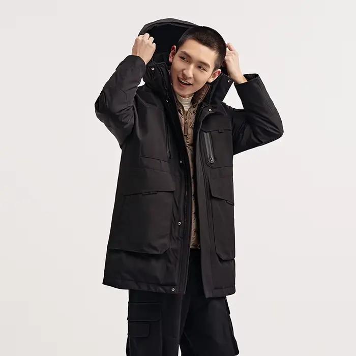 Semir doudoune d'oie hommes imperméable coupe-vent thermique à capuche épaissi 2025 hiver homme vête