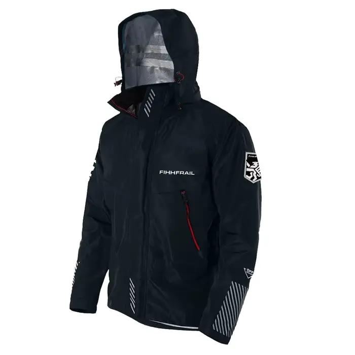 Veste coupe-vent imperméable pour hommes, veste de sport d'extérieur pour la pêche, le kayak, la voi