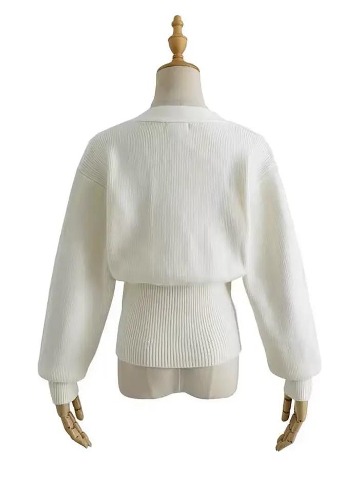 Automne Pull Cardigan manteau femmes 2024 nouvelle mode coréenne décontracté élégant à manches longu