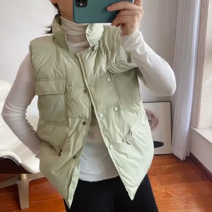 GlaAutumn-Doudoune légère en duvet de canard blanc pour femme, Glafiber Down Jacket, 2022 Down Combb