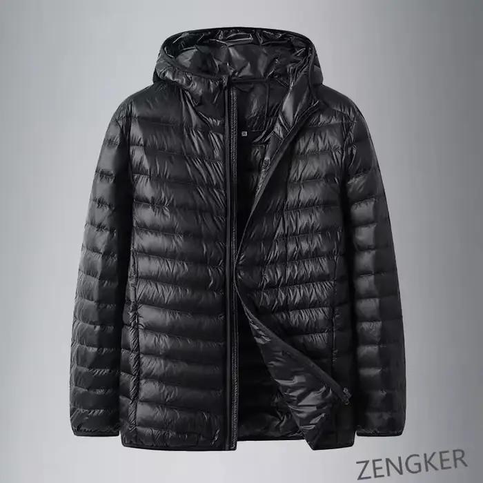 Doudoune légère surdimensionnée pour homme, manteau d'hiver à capuche, grande taille, 14XL, 12XL, 11