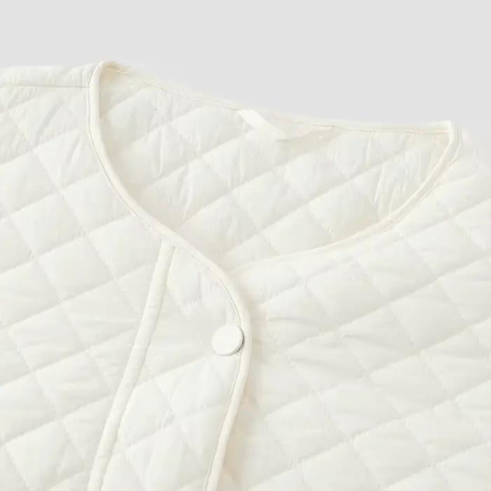Semir manteaux femmes rembourré texturé diamant couche intérieure ample décontracté 2025 hiver cordo