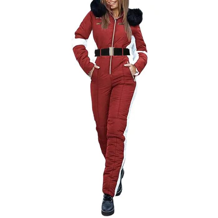Vestes d'hiver pour femmes Parkas 2024, combinaison de sport de plein air d'hiver pour femmes, avec