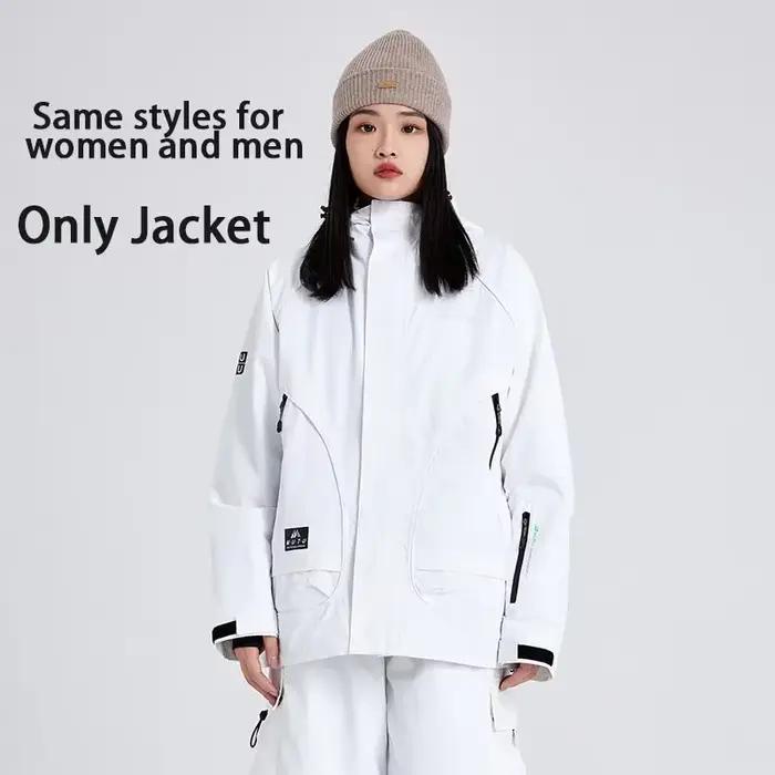 Extérieur chaud épais neige hauts vêtements de Ski manteaux Snowboard imperméable coupe-vent Ski ves