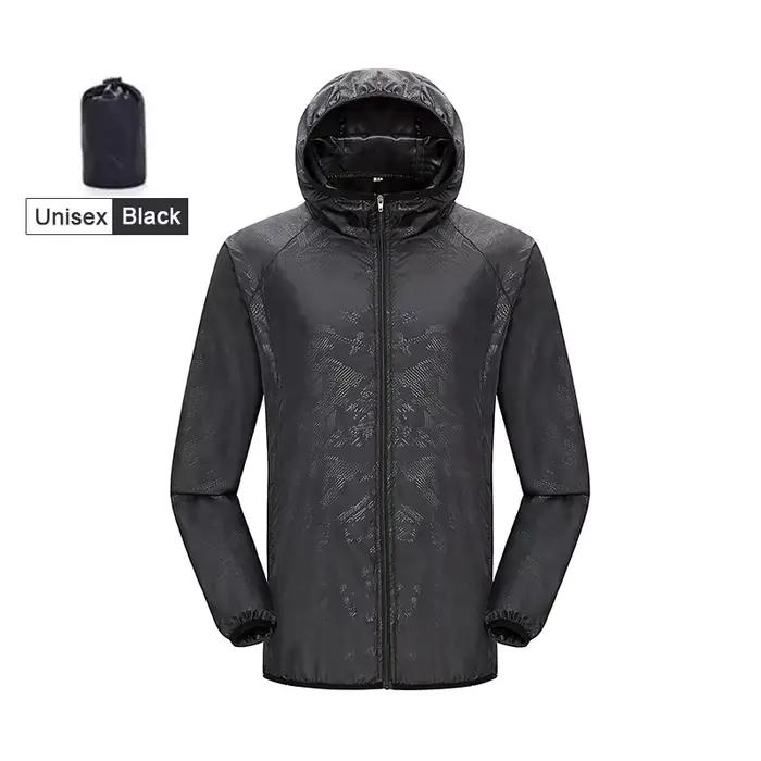 Une veste d'extérieur imperméable unisexe pour hommes et femmes, randonnée Camping Trekking, coupe-v
