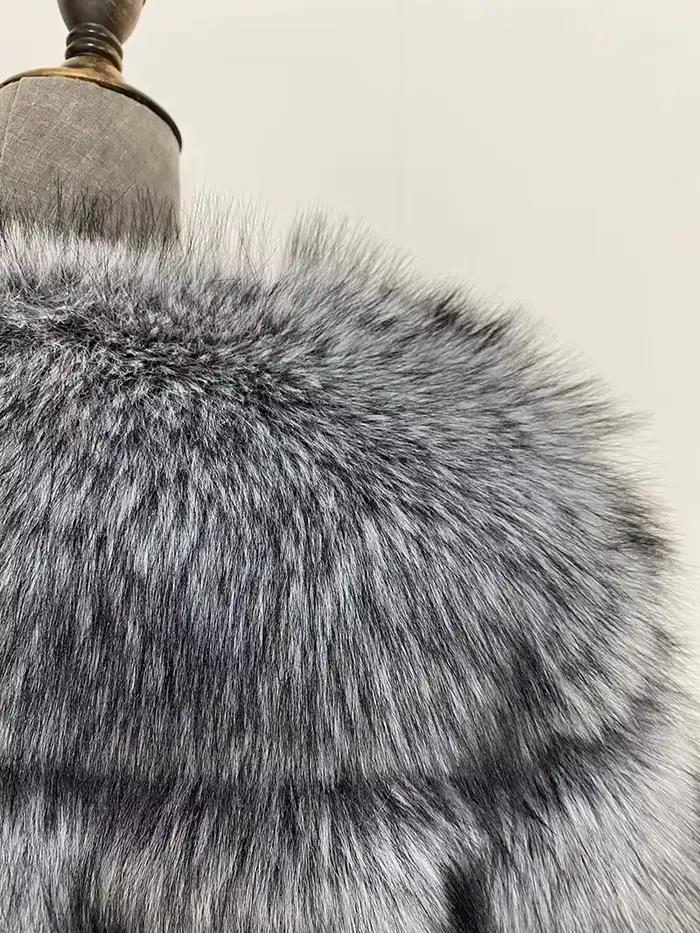 ZADORIN épais chaud hiver manteaux de fourrure femme luxe moelleux noir fausse fourrure manteau femm