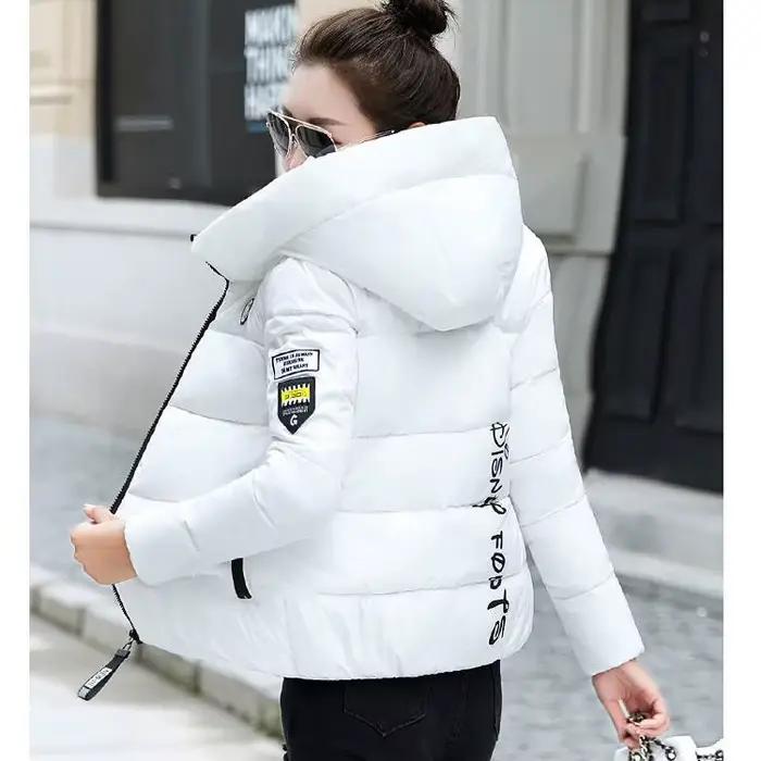 Veste courte au Design Chic pour femme, doudoune courte d'hiver, vêtements rembourrés en coton, mant