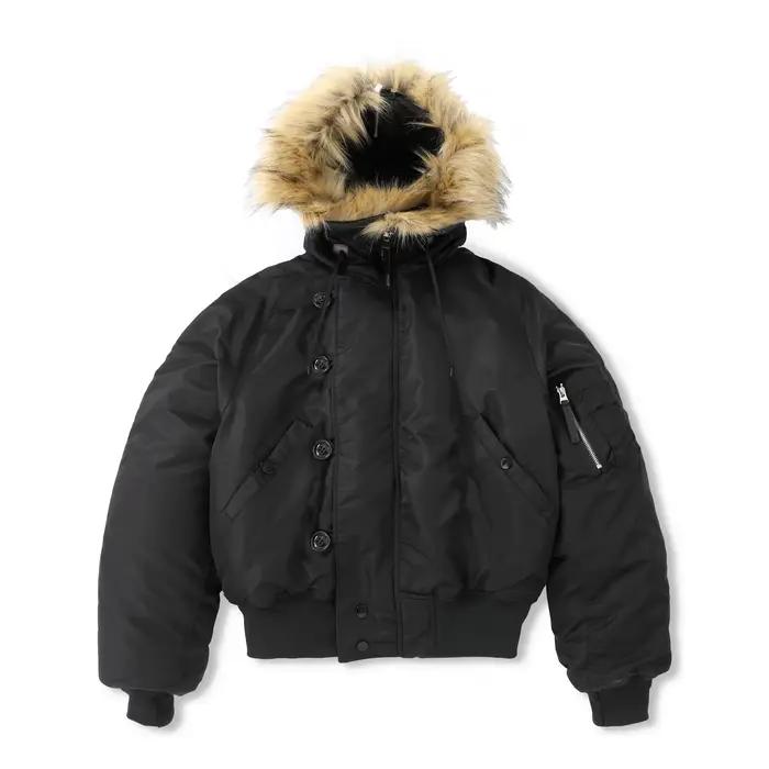 Veste de bombardier de vol N2b Vintage des années 90, imperméable, pilote militaire tactique, mantea