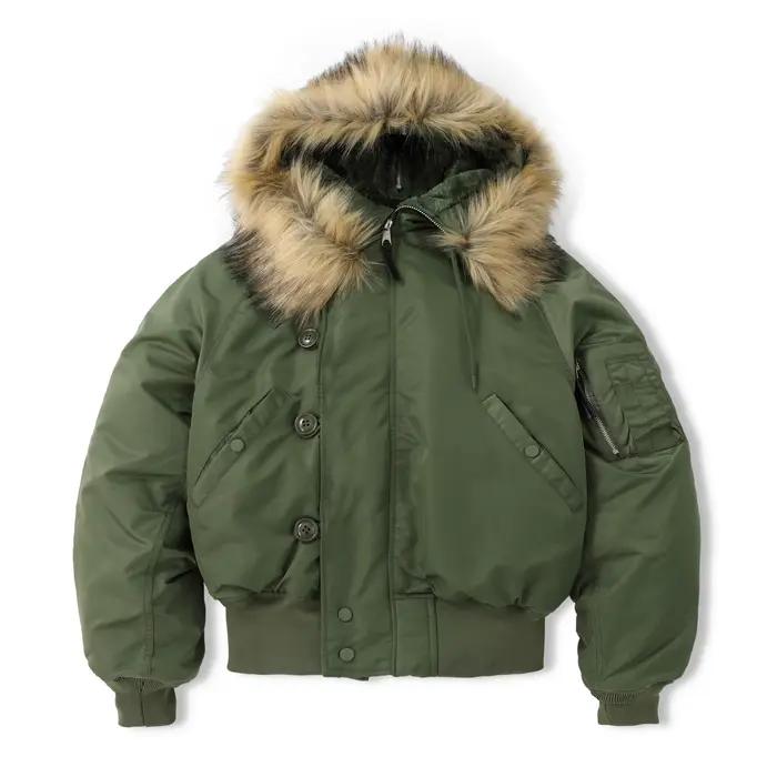 Veste de bombardier de vol N2b Vintage des années 90