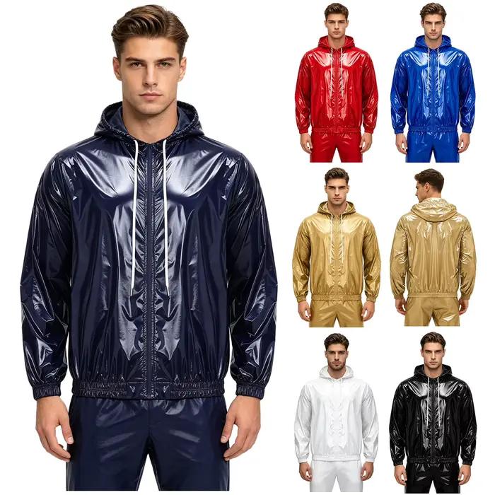 Veste coupe-vent imperméable pour homme, trench-coat à manches longues avec capuche, vêtements d'extérieur pour la randonnée, la pêche, le vélo, coupe-vent thermique