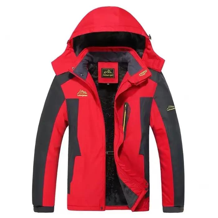 Manteau d'hiver imperméable pour hommes