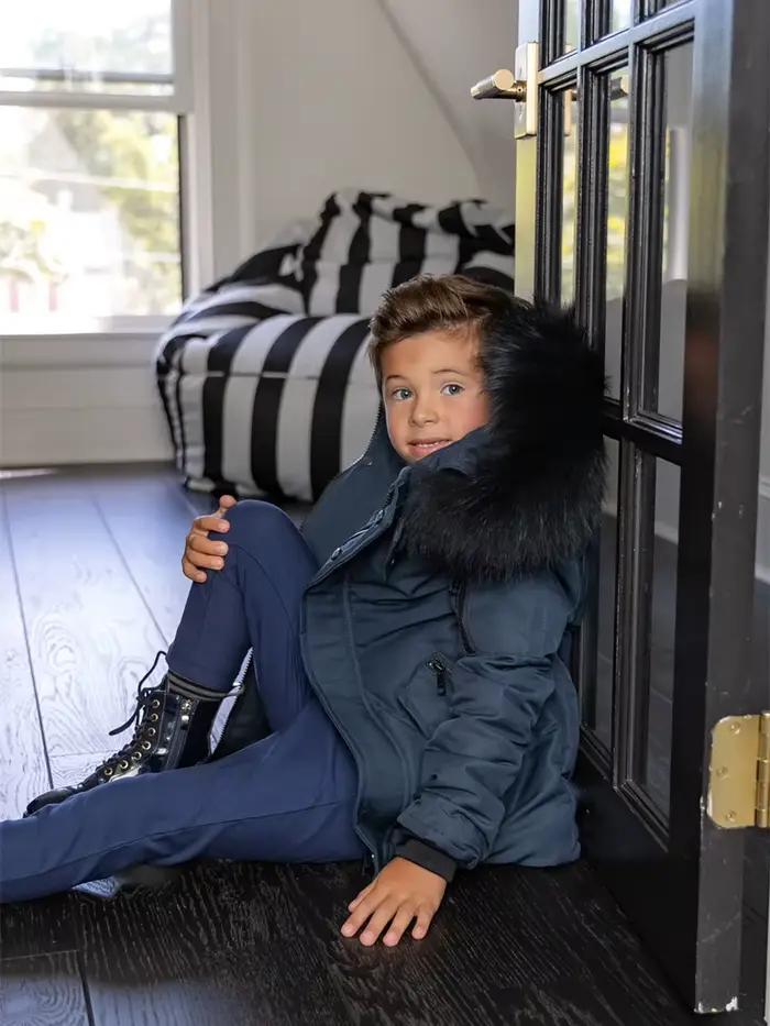 Yeshiva-Manteaux d'hiver assortis pour la famille, Parka pour enfants, Garçons à hommes, Bol unisexes, I-256, 2023