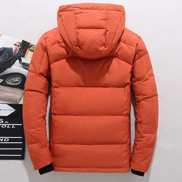 20 degrés doudoune mâle hiver Parkas hommes blanc canard