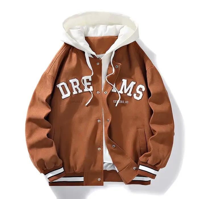 Veste d'uniforme de Baseball universitaire de haute qualité pour hommes