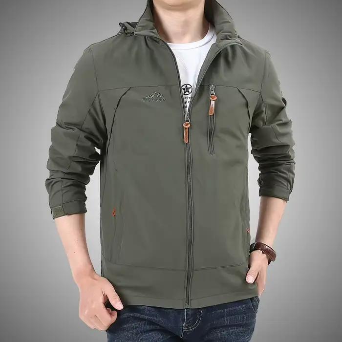 Vestes coupe-vent imperméables pour hommes et femmes