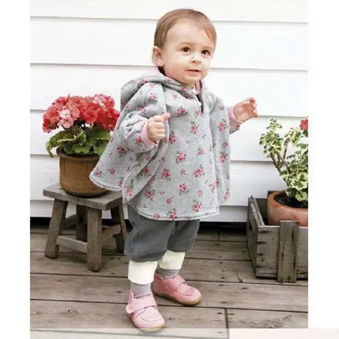 Poncho réversible pour nouveau-né, vêtements d'hiver pour bébé garçon, manteau pour bébé, robe à capuche, veste Bebe Everak, tenues de combinaison