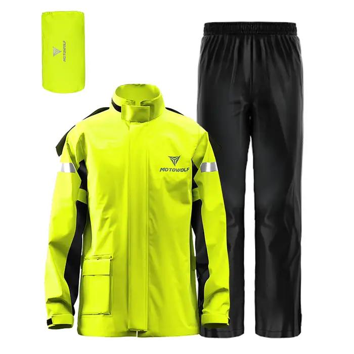 Veste et pantalon de pluie imperméables pour homme