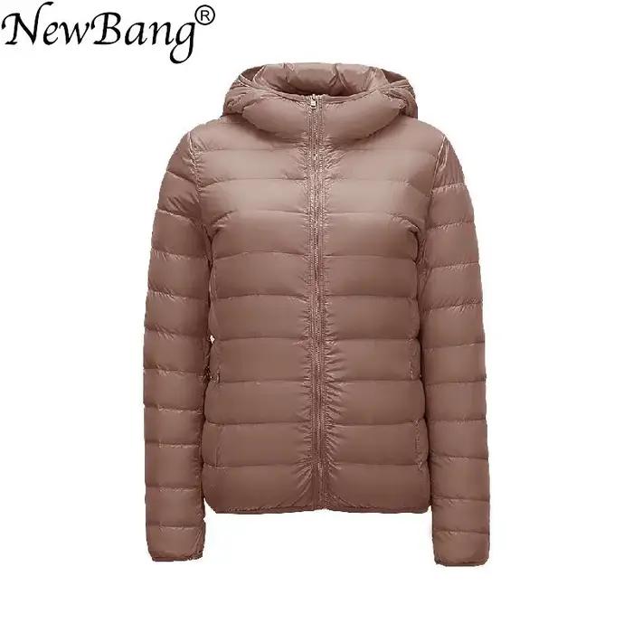 NewBang-Doudounes Ultra Légères en Duvet de Canard pour Femme