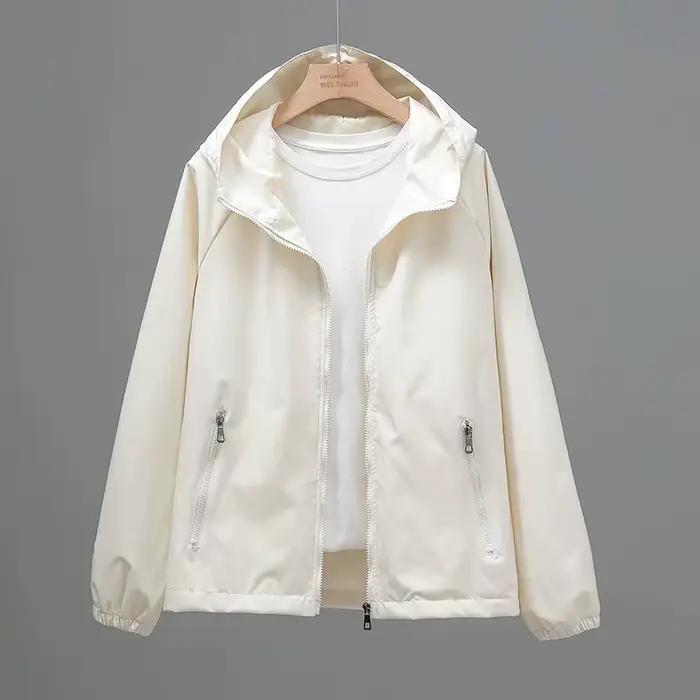 Trench-Coat fin pour femme, coupe-vent à Double capuche, coupe-vent, imperméable, vêtements d'extérieur, mode Joker, nouvelle collection printemps automne