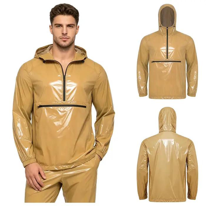 Veste imperméable coupe-vent pour homme