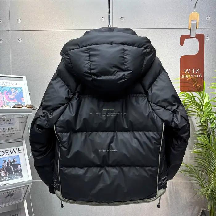 Doudoune de Sport à capuche pour hommes automne hiver épais chaud extérieur coupe-vent vêtements