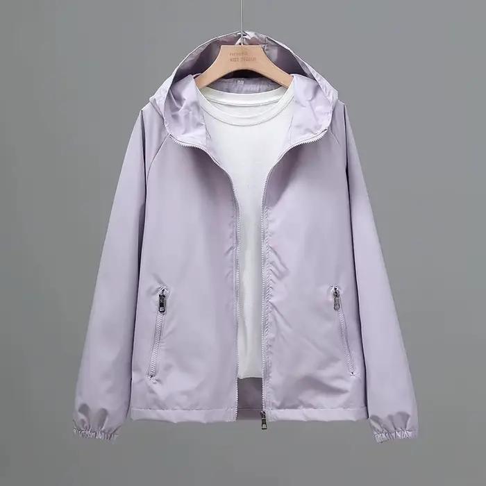 Trench-Coat fin pour femme, coupe-vent à Double capuche, coupe-vent, imperméable, vêtements d'extérieur, mode Joker, nouvelle collection printemps automne