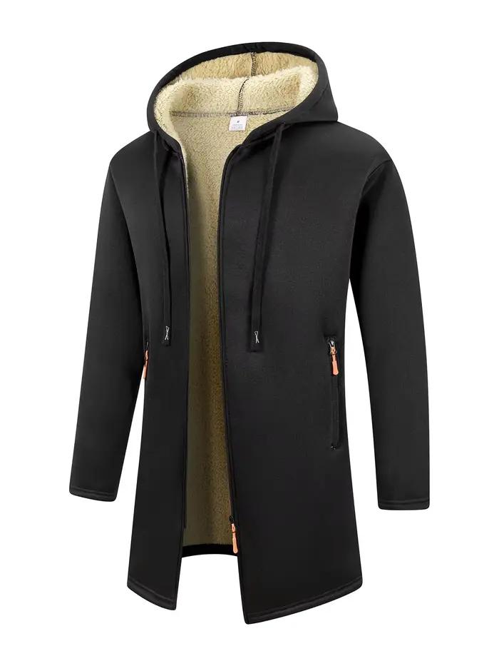Manteau Long chaud d'hiver pour hommes