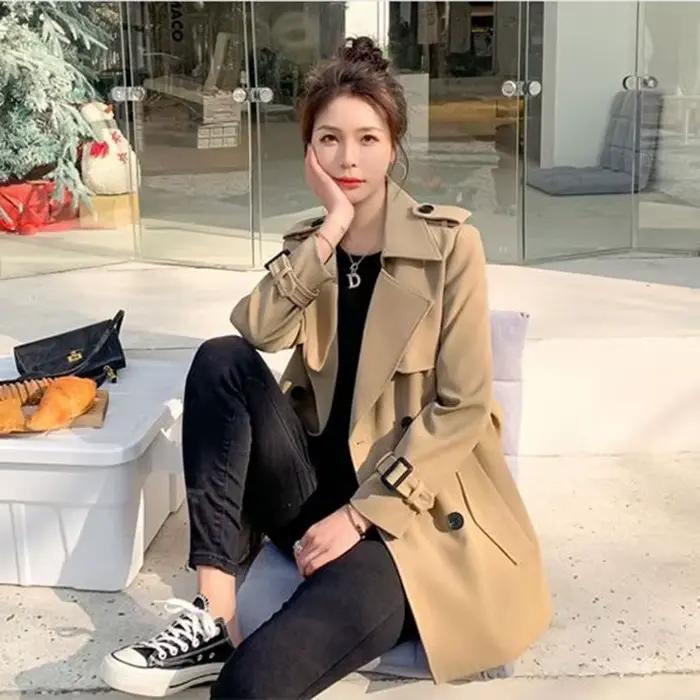 Ingent Hector-Veste Coupe-Vent Courte pour Femme