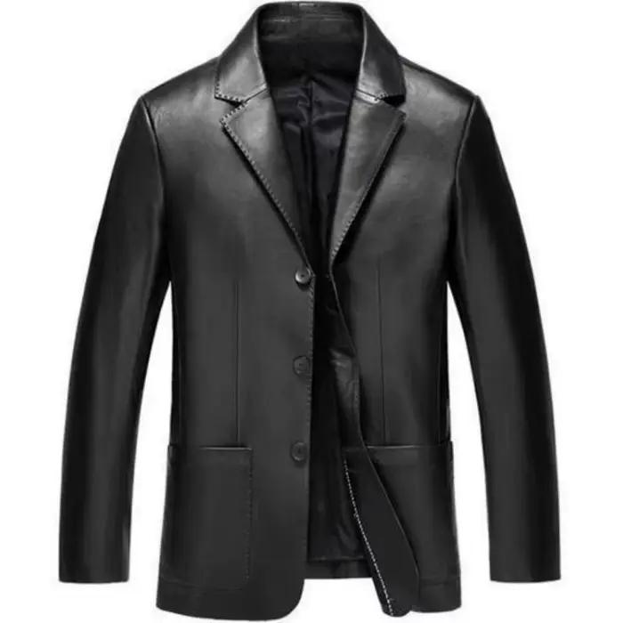 Veste marron élégante pour hommes, style décontracté et moderne, polyester, acétate et coton, pour les affaires et les soirées, offerte en plusieurs tailles et couleurs