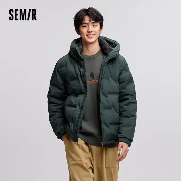 Semir doudoune hommes 2025 nouveau imperméable à capuche vêtements d'extérieur