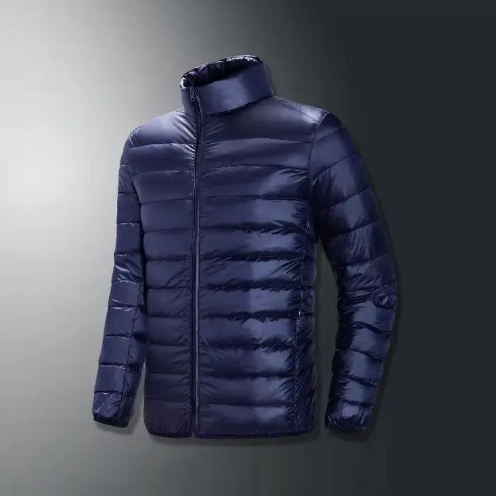 Automne et hiver ultra léger hommes doudoune d'oie blanche