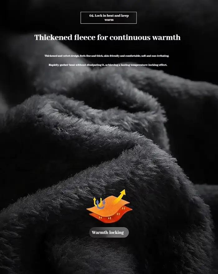 Manteau d'hiver imperméable pour hommes