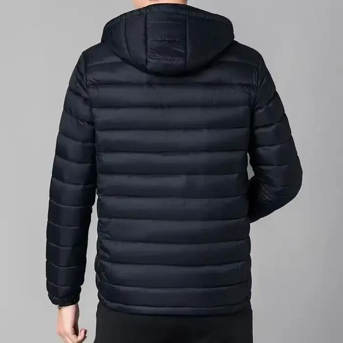 Doudounes à capuche pour hommes, manteau rembourré, doudounes légères, parkas d'hiver, jeune, en vente, nouveau et moderne, extérieur décontracté