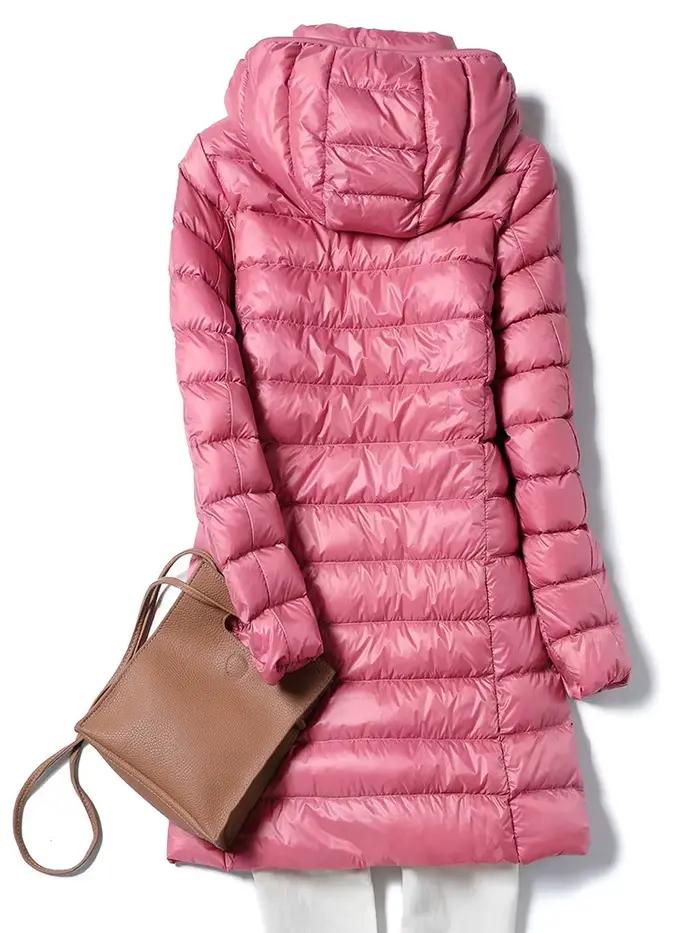 Doudoune Longue Ultra Légère pour Femme
