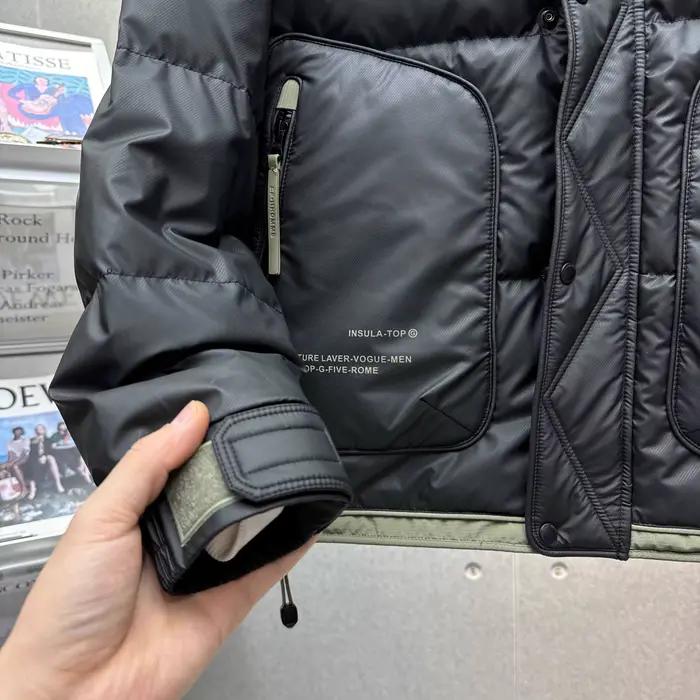 Doudoune de Sport à capuche pour hommes automne hiver épais chaud extérieur coupe-vent vêtements
