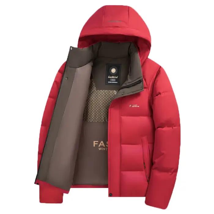 Parka d'hiver épaisse pour homme