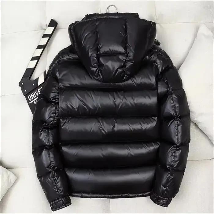 Veste à capuche en duvet de canard blanc pour hommes