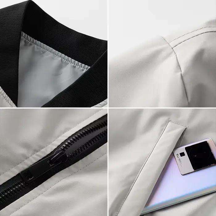 Veste de randonnée Ippolich imperméable et coupe-vent pour homme, veste anti-transpiration et antistatique, pour camping, baseball et randonnées